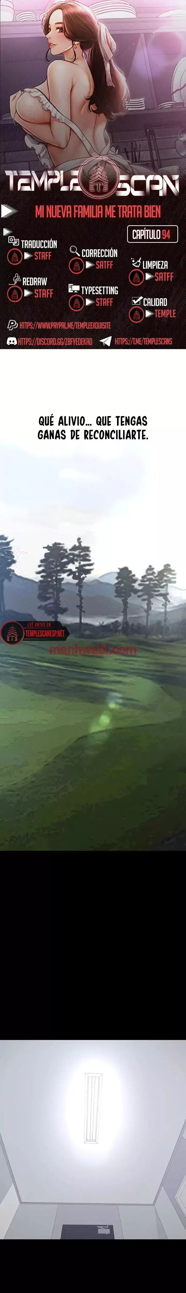 Mi nueva familia es muy amable - Capítulo 94 manhwa