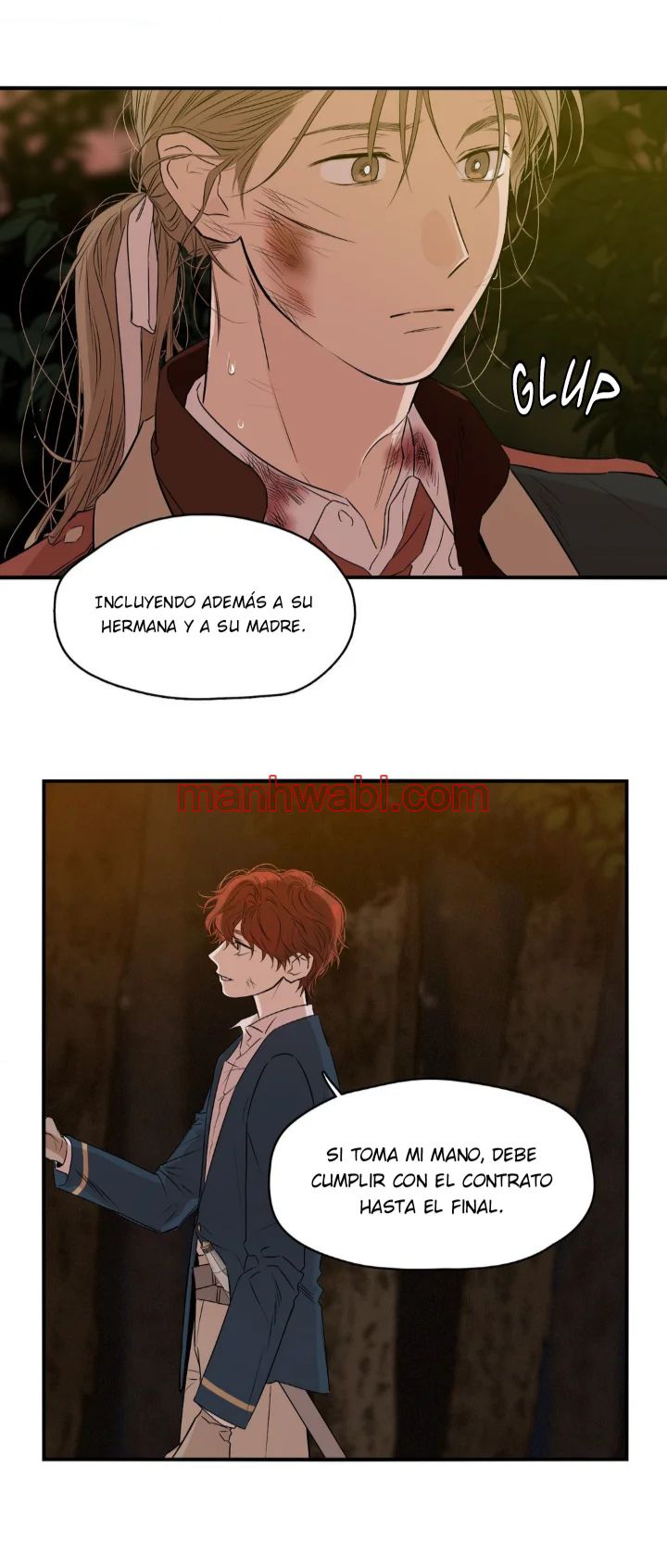 ¿El cariño del otro mundo es un engaño? Antología BL - Capítulo 13_2 manhwa