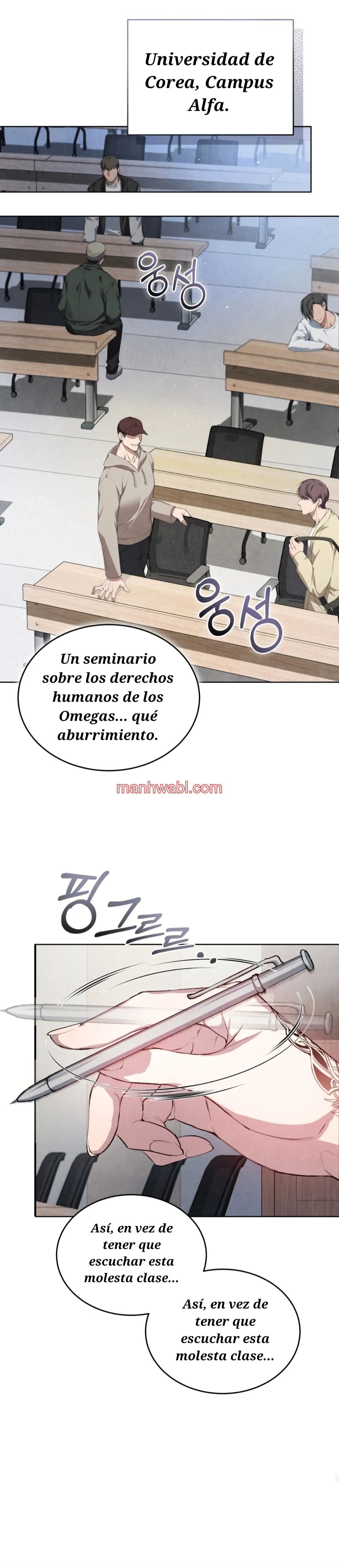 Mundo en conflicto - Capítulo 1 manhwa