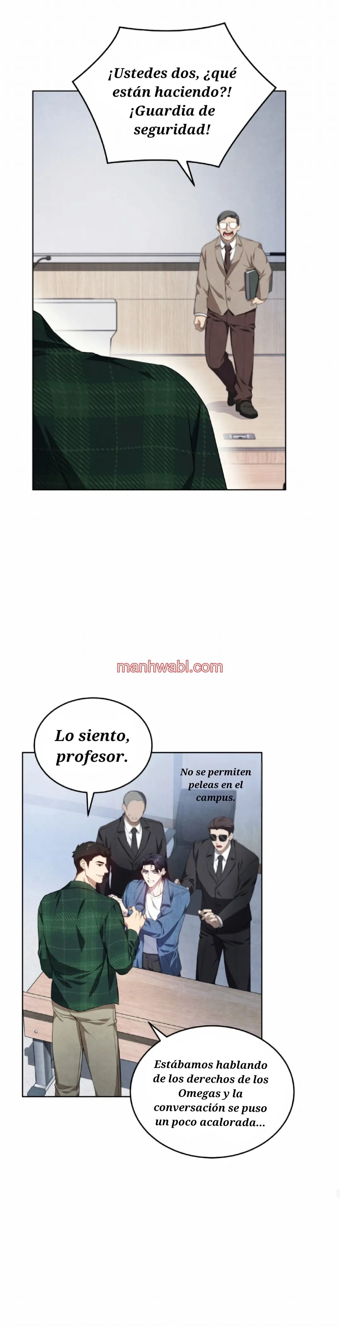 Mundo en conflicto - Capítulo 1_2 manhwa