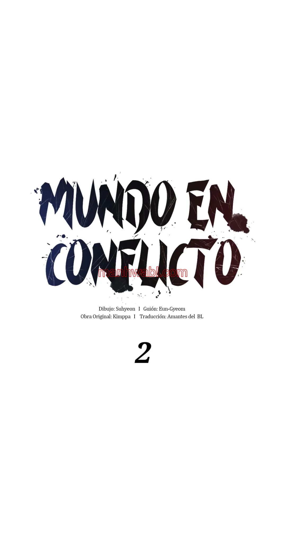 Mundo en conflicto - Capítulo 2_2 manhwa