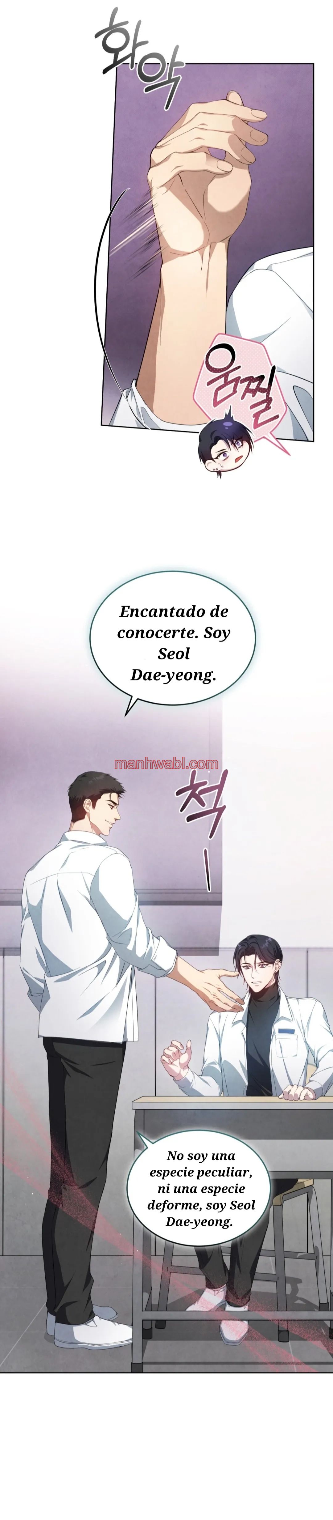 Mundo en conflicto - Capítulo 2_2 manhwa