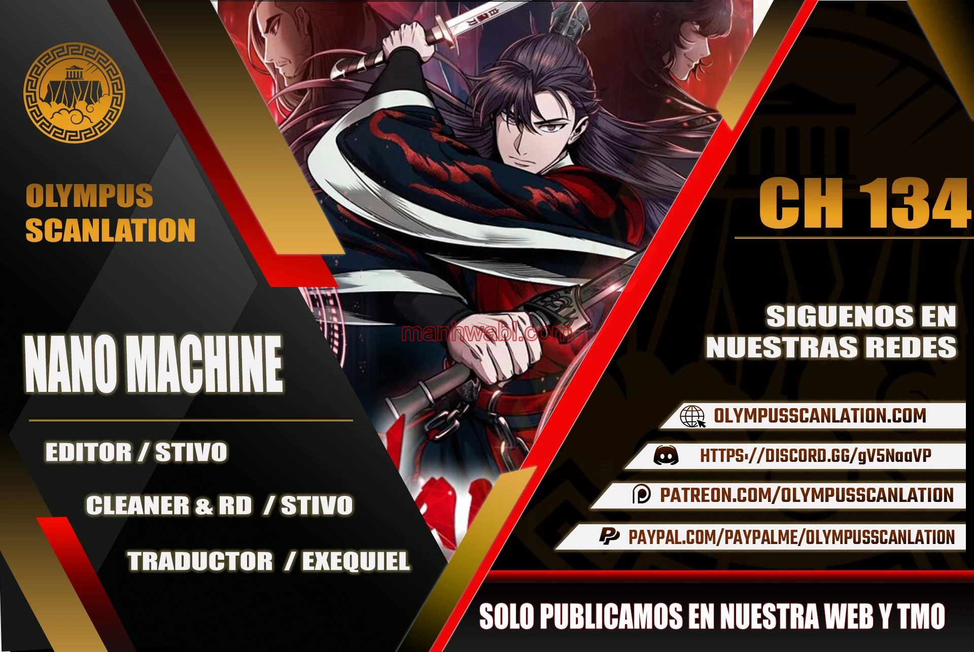 Nano maquinas - Capítulo 134 manhwa