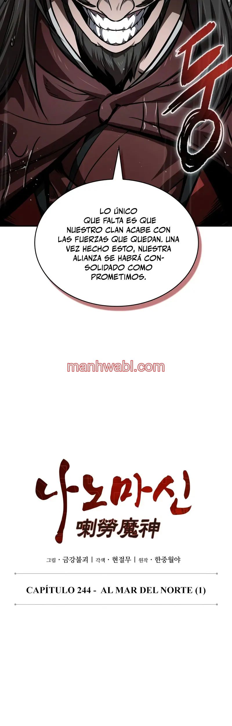 Nano maquinas - Capítulo 244 manhwa