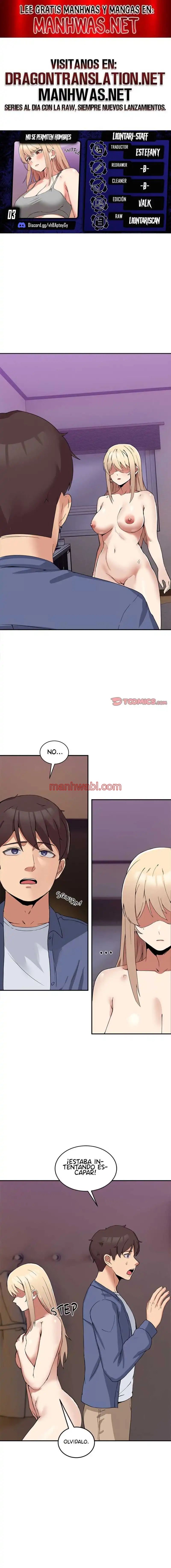 No Se Permiten Hombres - Capítulo 3 manhwa