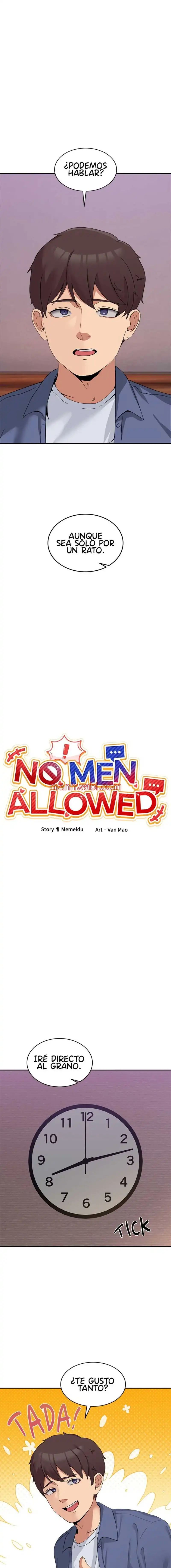 No Se Permiten Hombres - Capítulo 3 manhwa