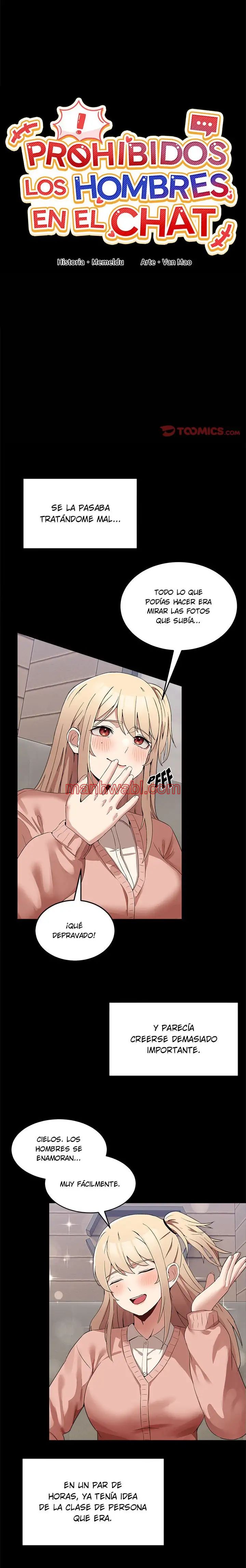 No Se Permiten Hombres - Capítulo 4 manhwa