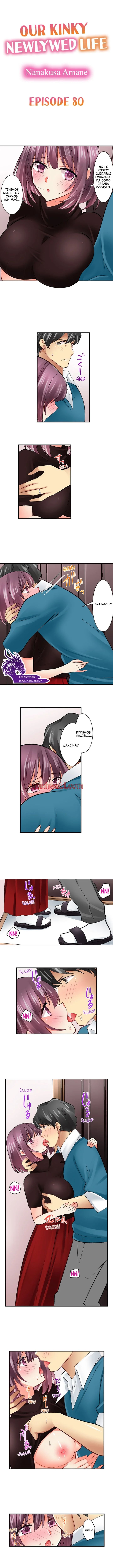 Nuestra Nueva Vida Pervertida de Recién Casados - Capítulo 80 manhwa