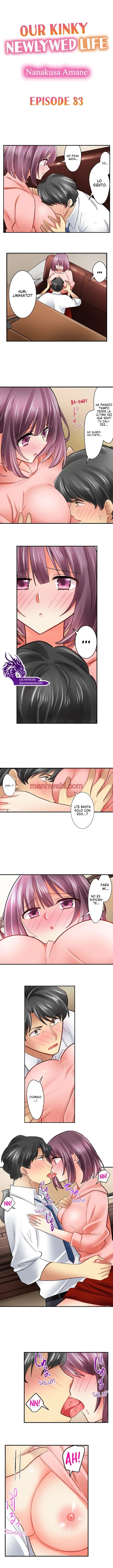 Nuestra Nueva Vida Pervertida de Recién Casados - Capítulo 83 manhwa