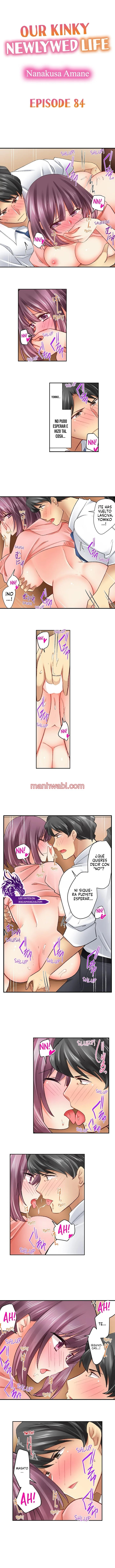 Nuestra Nueva Vida Pervertida de Recién Casados - Capítulo 84 manhwa