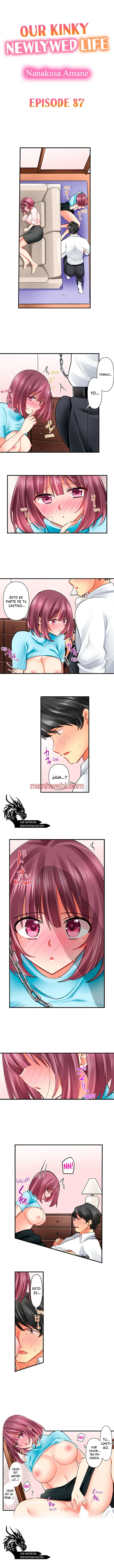 Nuestra Nueva Vida Pervertida de Recién Casados - Capítulo 87 manhwa