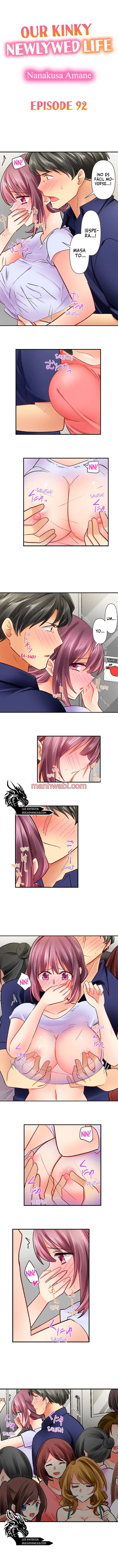 Nuestra Nueva Vida Pervertida de Recién Casados - Capítulo 92 manhwa