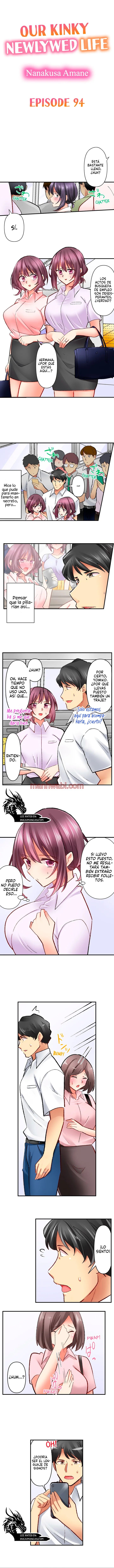 Nuestra Nueva Vida Pervertida de Recién Casados - Capítulo 94 manhwa
