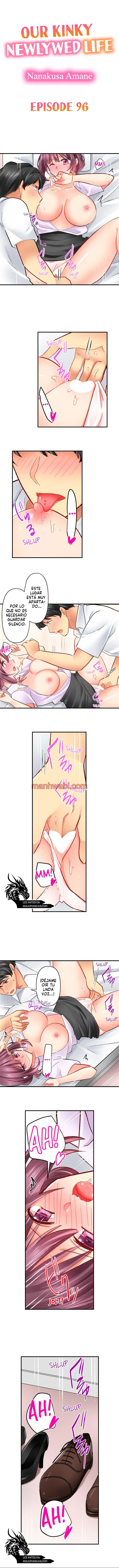 Nuestra Nueva Vida Pervertida de Recién Casados - Capítulo 96 manhwa