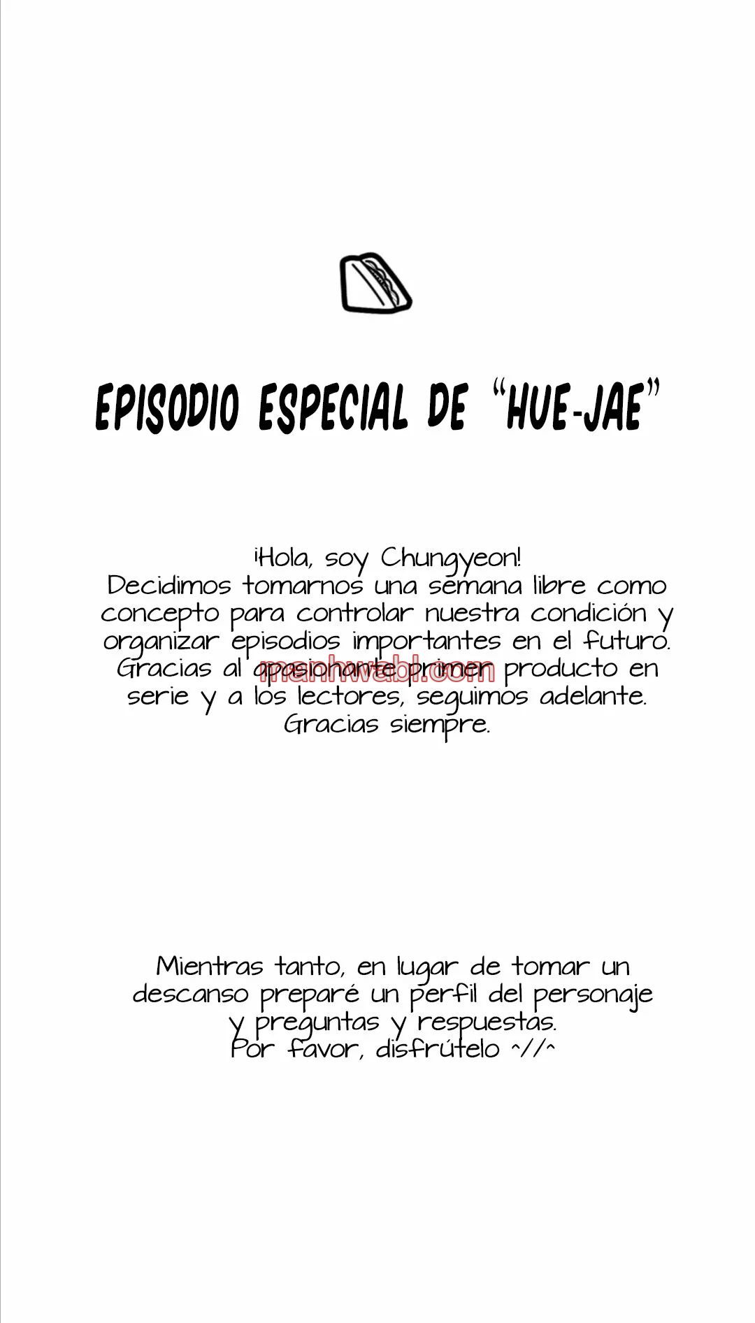 Olas Buscándote - Capítulo 19.5 manhwa