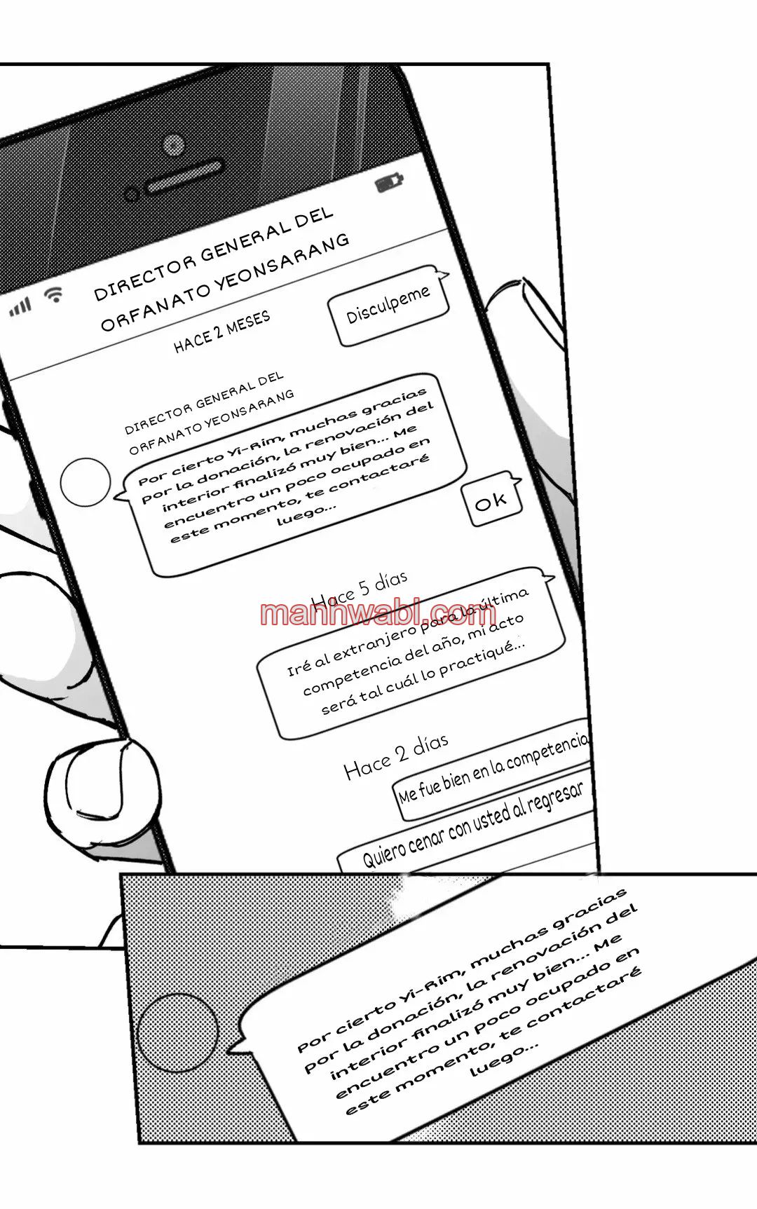 Olas Buscándote - Capítulo 2_2 manhwa