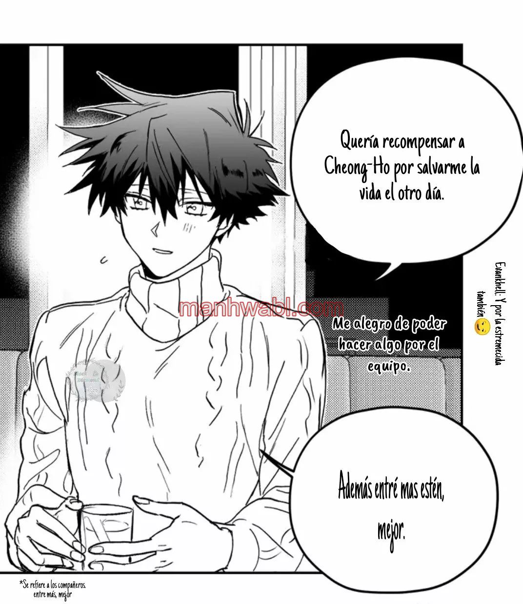 Olas Buscándote - Capítulo 3_2 manhwa