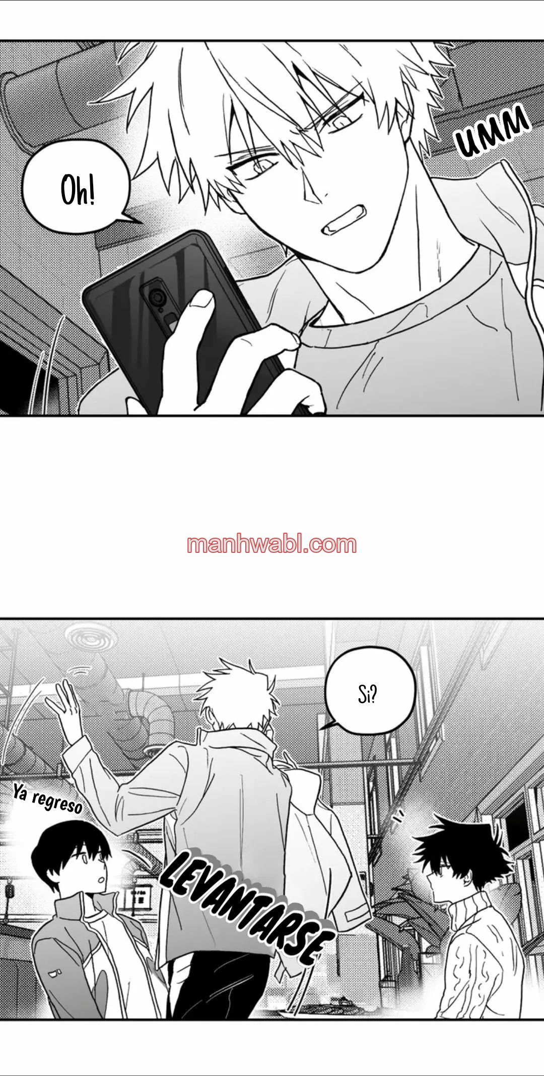 Olas Buscándote - Capítulo 3_2 manhwa