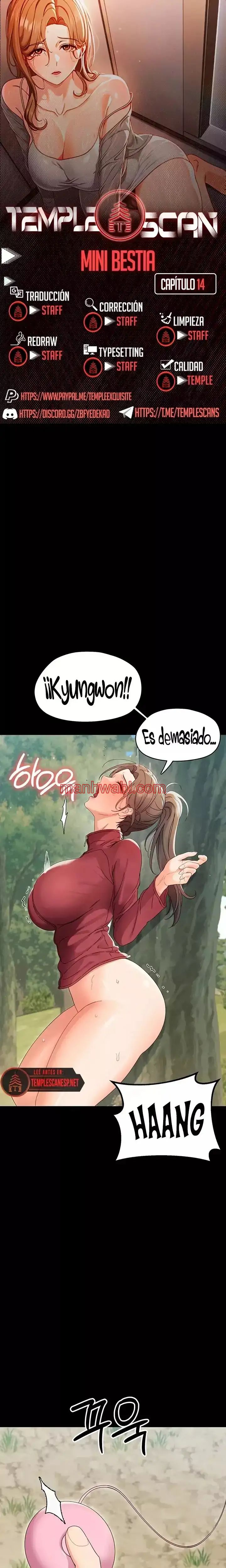 Pequeña Bestia - Capítulo 14 manhwa
