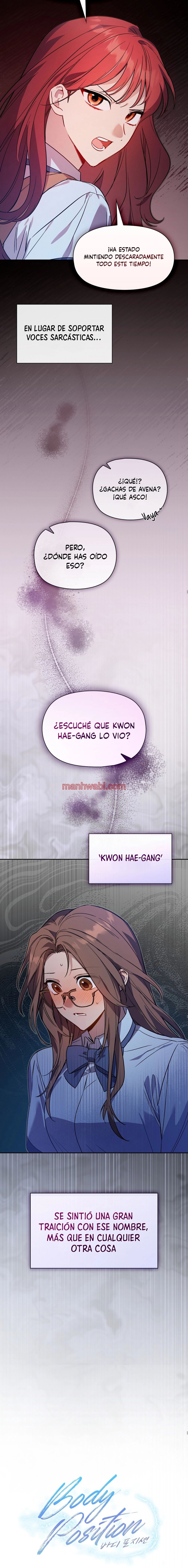 posición del cuerpo - Capítulo 5_3 manhwa