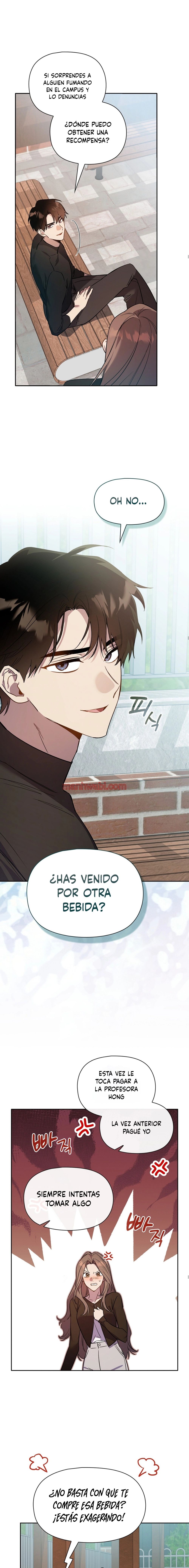 posición del cuerpo - Capítulo 7 manhwa