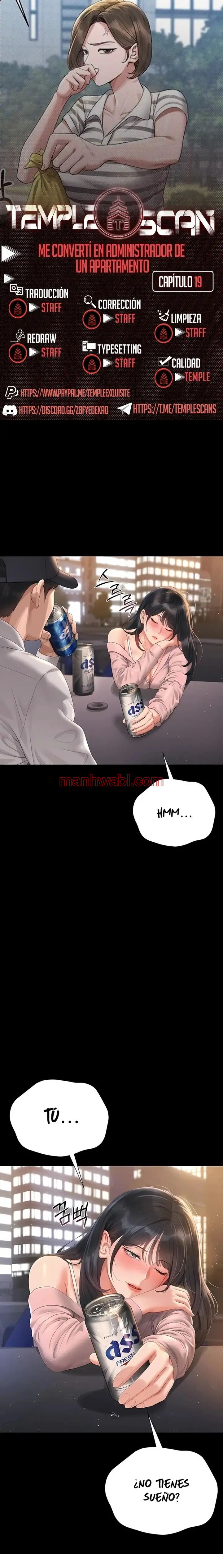 Privilegios del administrador del edificio - Capítulo 19 manhwa