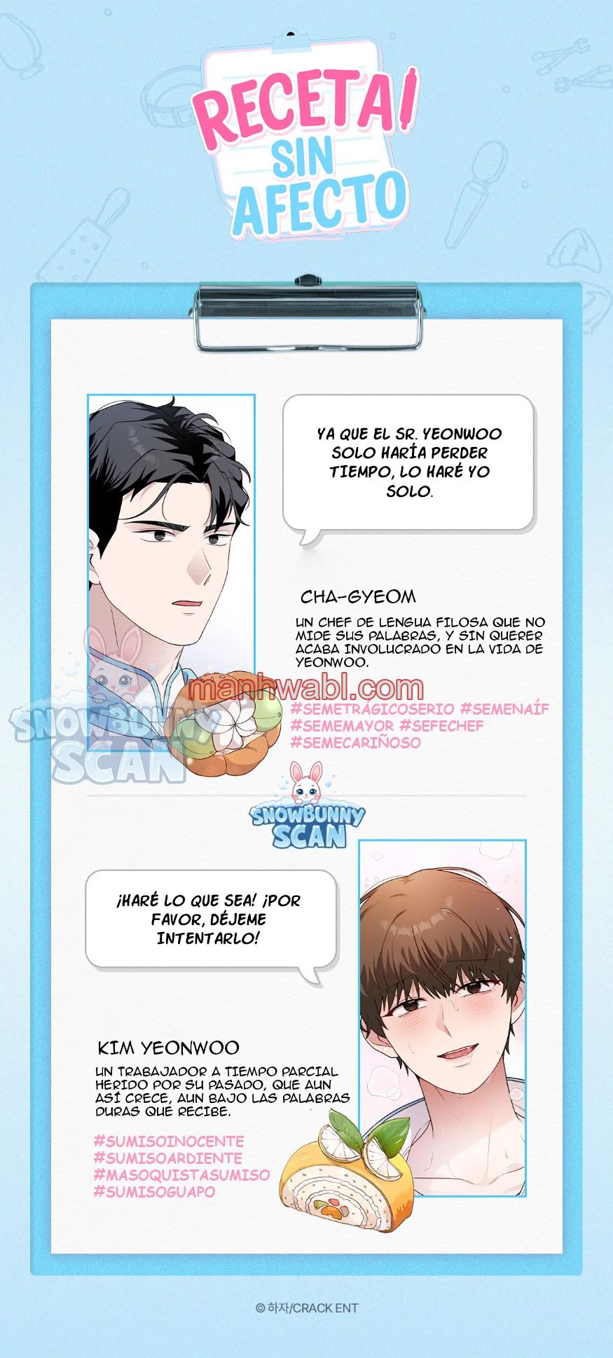 RECETA SIN AFECTO - Capítulo 1_3 manhwa