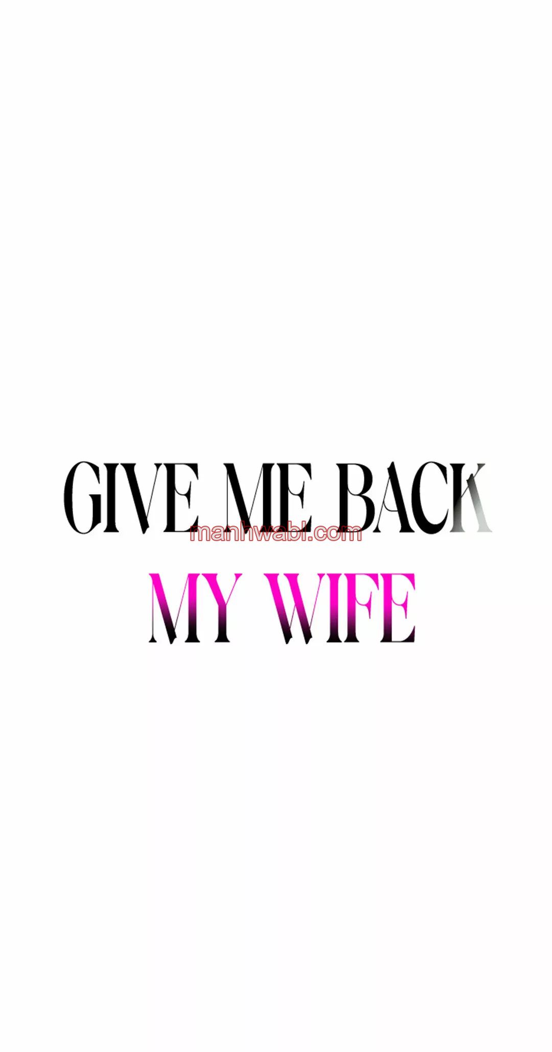 Recuperando a mi Esposa - Capítulo 16 manhwa