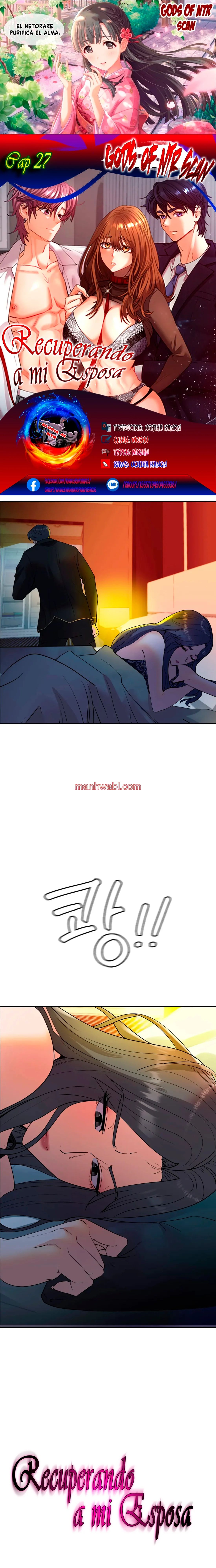 Recuperando a mi Esposa - Capítulo 27 manhwa