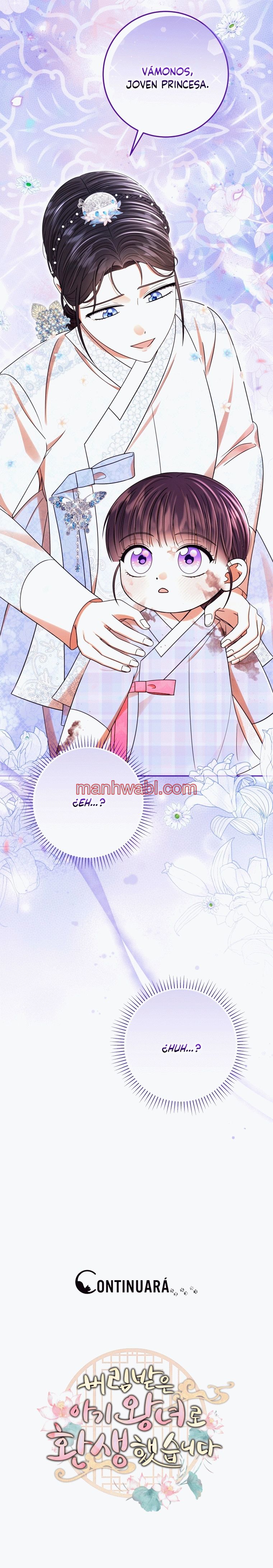 Reencarnada como una princesa bebe abandonada - Capítulo 11_3 manhwa