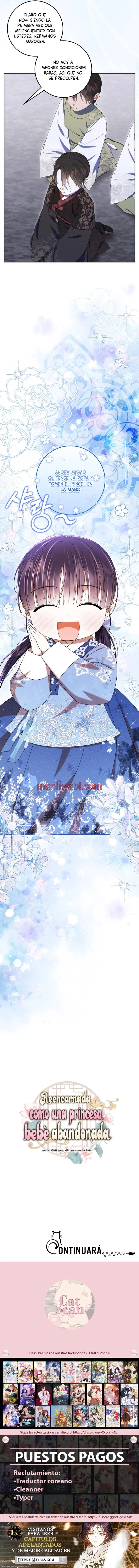 Reencarnada como una princesa bebe abandonada - Capítulo 25_3 manhwa