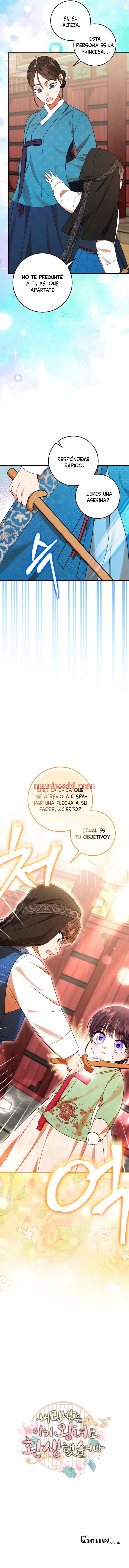 Reencarnada como una princesa bebe abandonada - Capítulo 4_3 manhwa