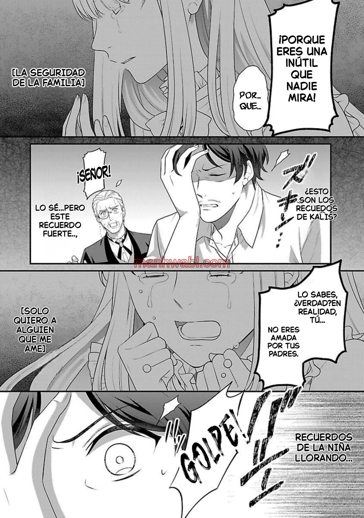 Reencarné como el padre de una joven malvada, así que adoro a mi esposa y a mi hija. - Capítulo 1_2 manhwa