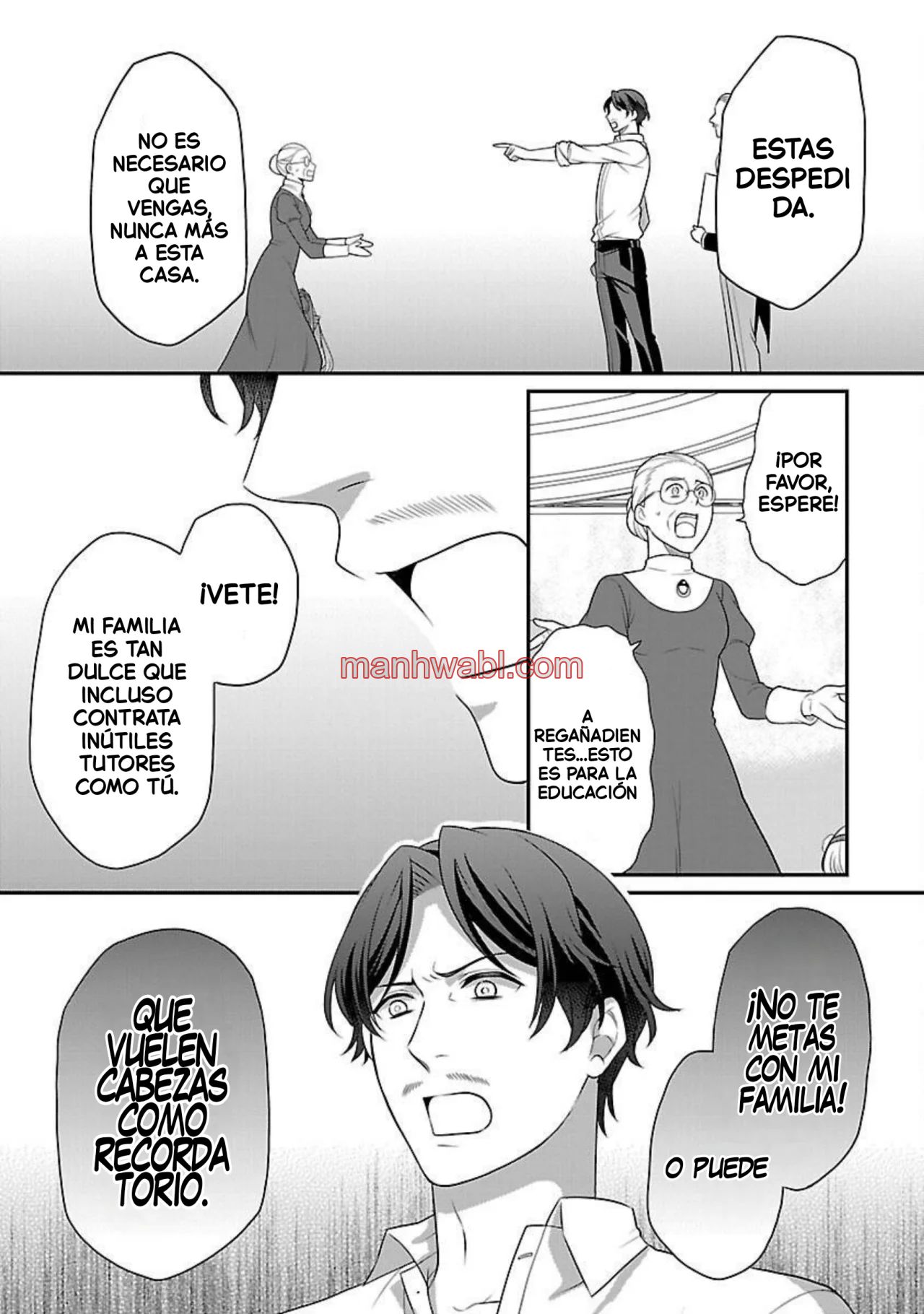 Reencarné como el padre de una joven malvada, así que adoro a mi esposa y a mi hija. - Capítulo 1_2 manhwa