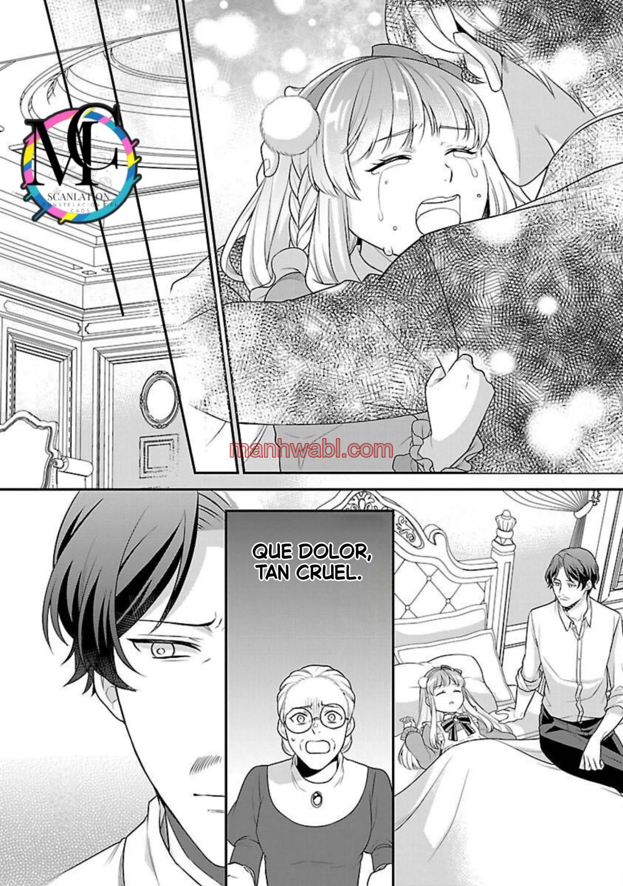 Reencarné como el padre de una joven malvada, así que adoro a mi esposa y a mi hija. - Capítulo 1_2 manhwa