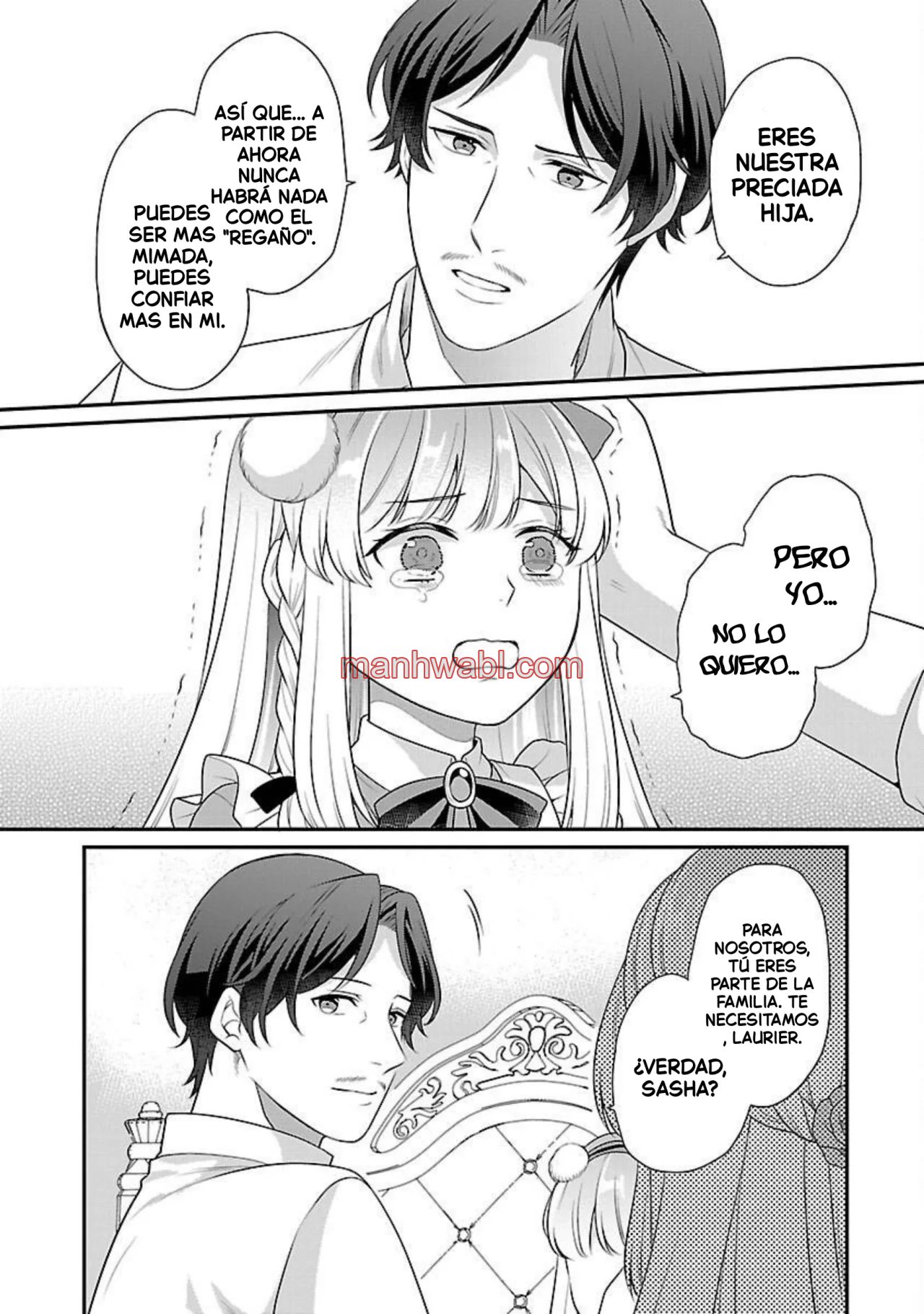 Reencarné como el padre de una joven malvada, así que adoro a mi esposa y a mi hija. - Capítulo 1_3 manhwa