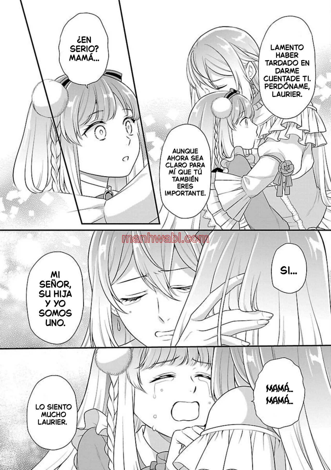 Reencarné como el padre de una joven malvada, así que adoro a mi esposa y a mi hija. - Capítulo 1_3 manhwa