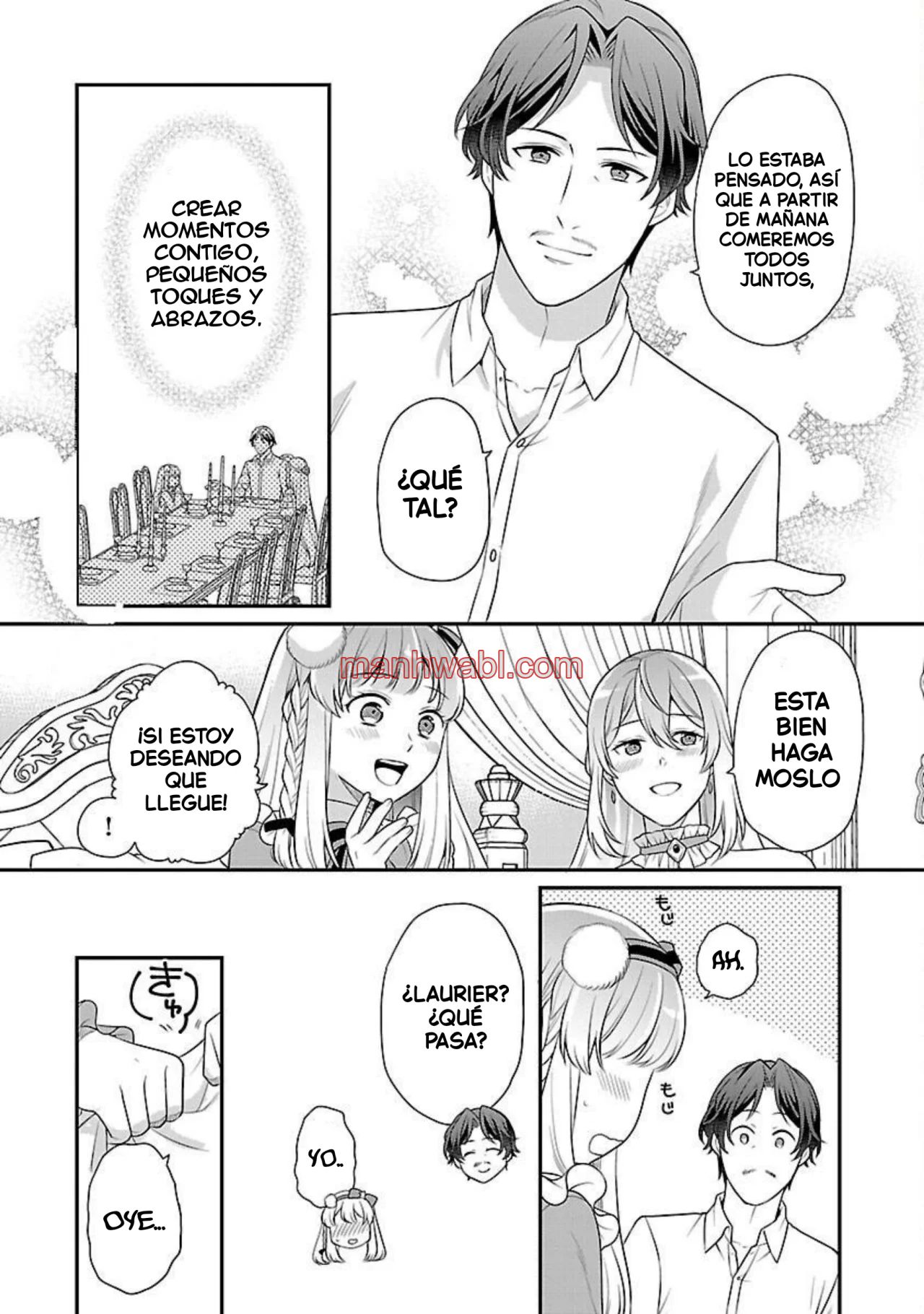 Reencarné como el padre de una joven malvada, así que adoro a mi esposa y a mi hija. - Capítulo 1_3 manhwa