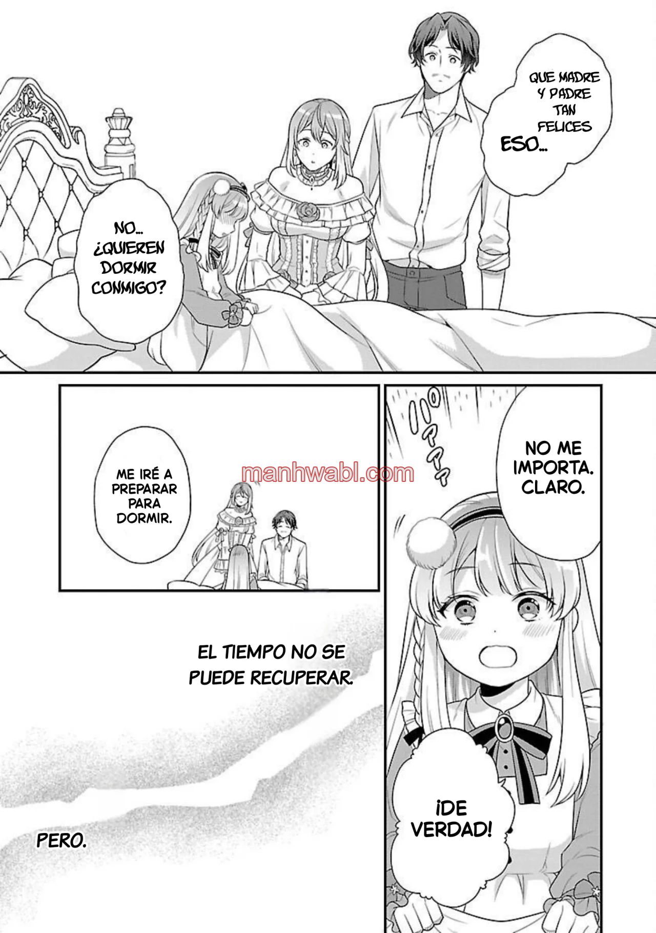 Reencarné como el padre de una joven malvada, así que adoro a mi esposa y a mi hija. - Capítulo 1_3 manhwa