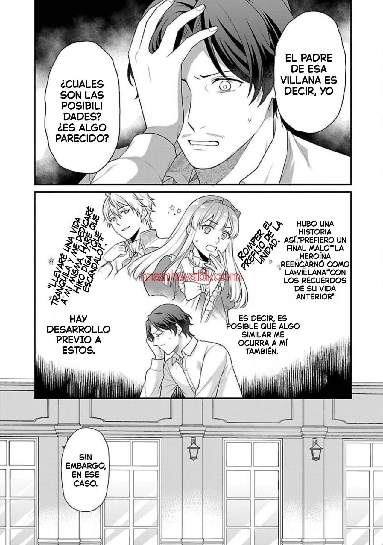 Reencarné como el padre de una joven malvada, así que adoro a mi esposa y a mi hija. - Capítulo 1_3 manhwa