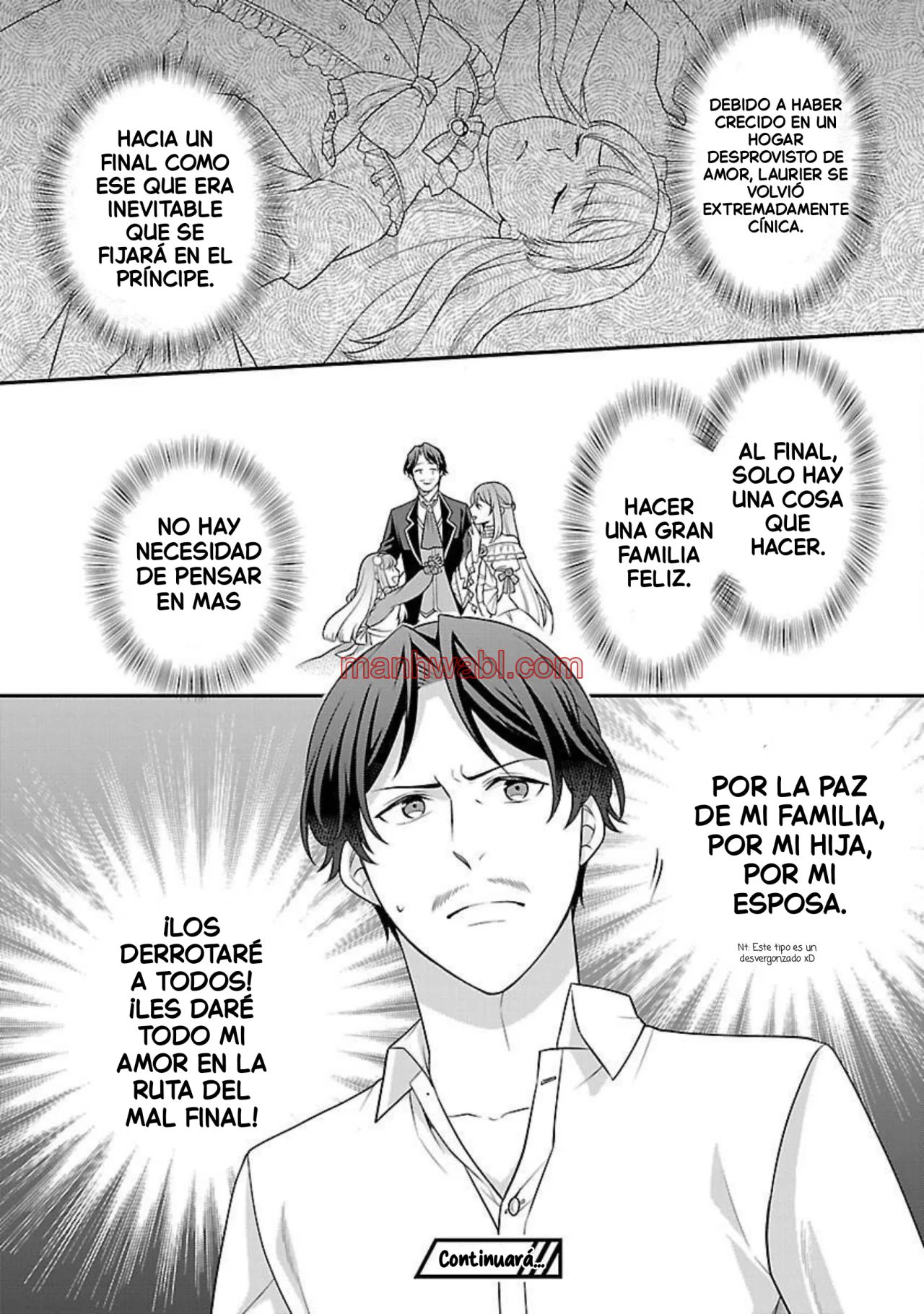 Reencarné como el padre de una joven malvada, así que adoro a mi esposa y a mi hija. - Capítulo 1_3 manhwa