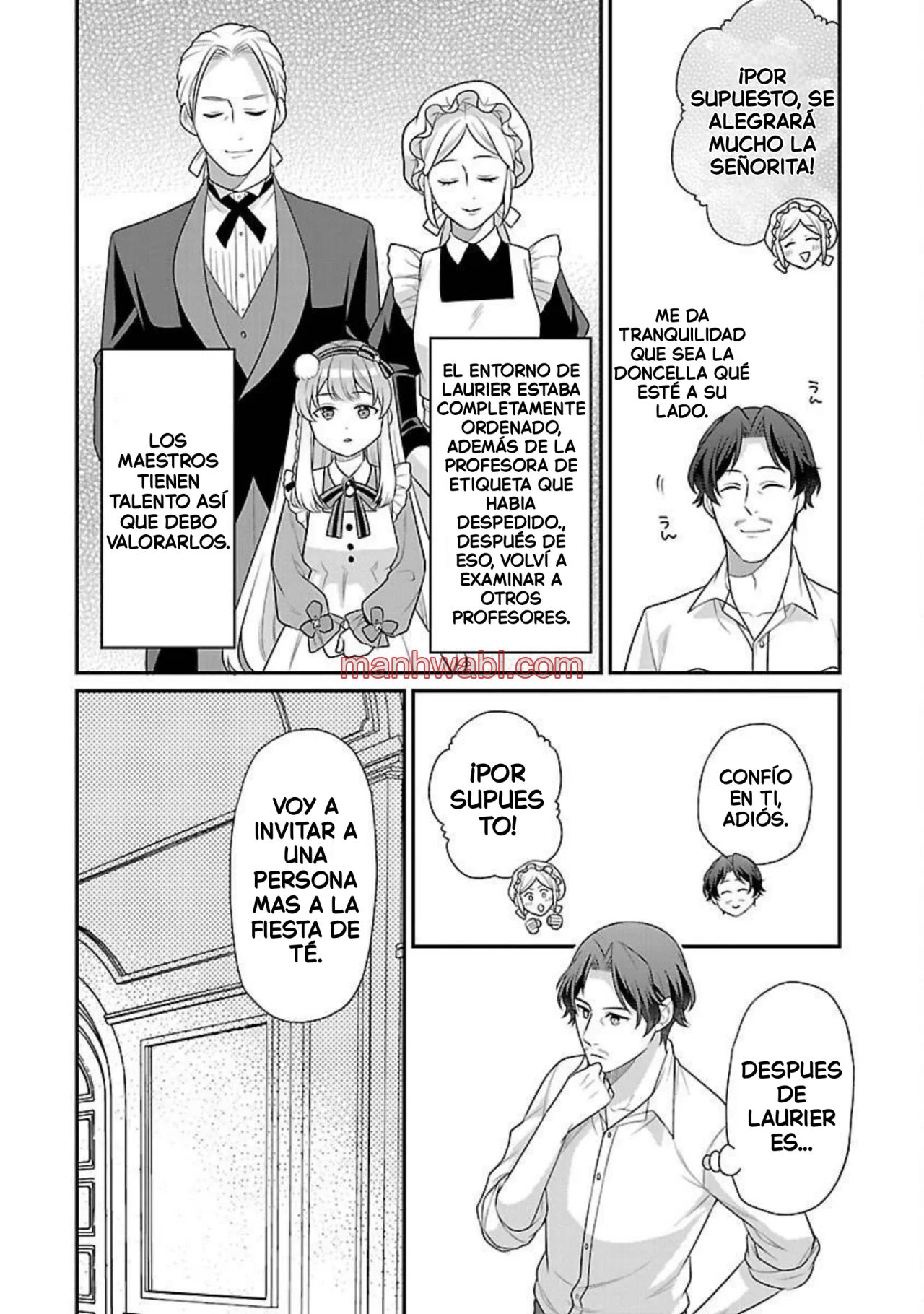 Reencarné como el padre de una joven malvada, así que adoro a mi esposa y a mi hija. - Capítulo 2_2 manhwa