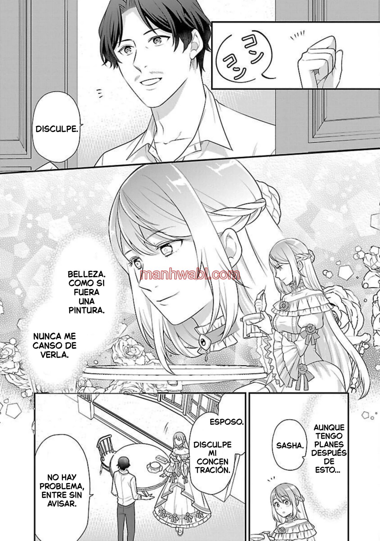 Reencarné como el padre de una joven malvada, así que adoro a mi esposa y a mi hija. - Capítulo 2_2 manhwa