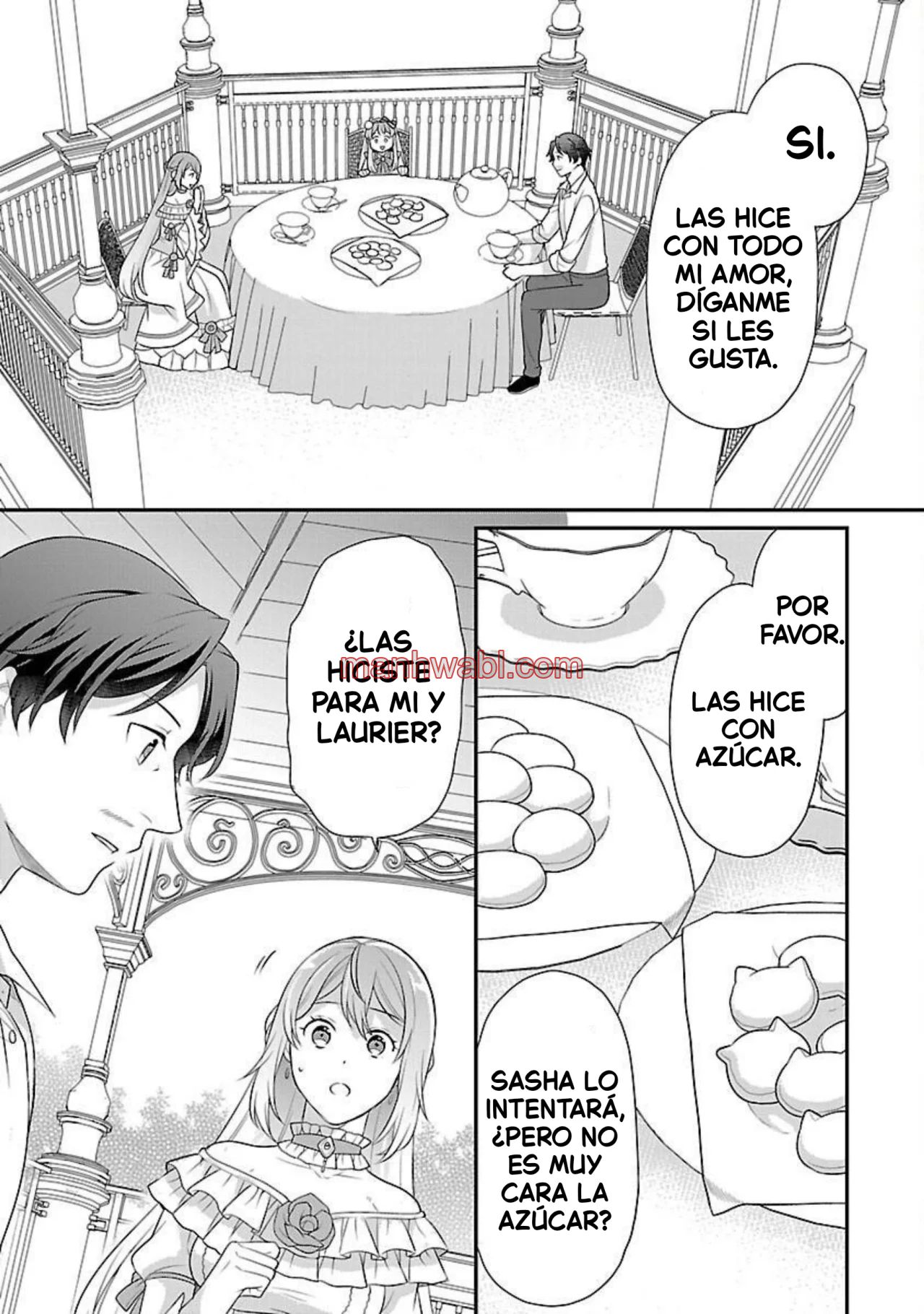 Reencarné como el padre de una joven malvada, así que adoro a mi esposa y a mi hija. - Capítulo 2_3 manhwa