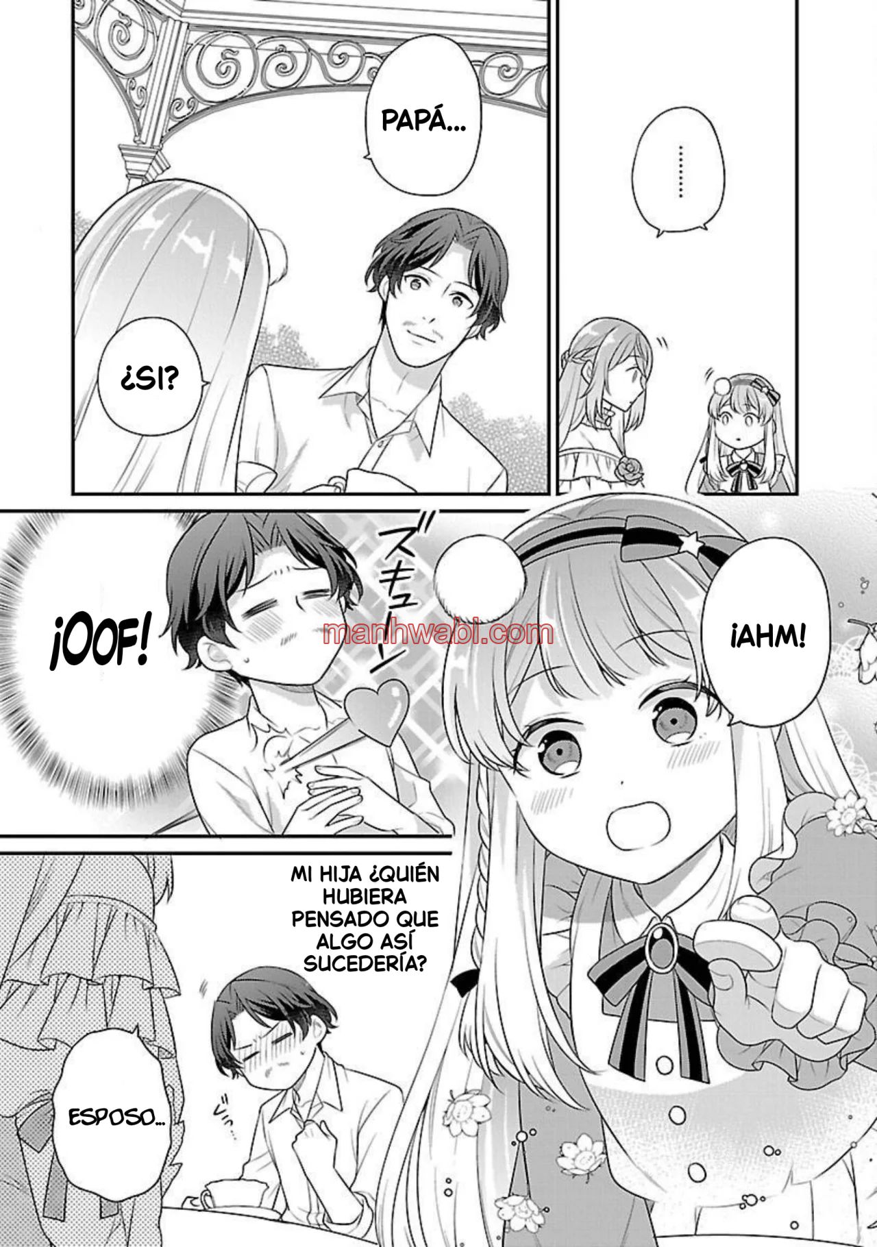 Reencarné como el padre de una joven malvada, así que adoro a mi esposa y a mi hija. - Capítulo 2_3 manhwa