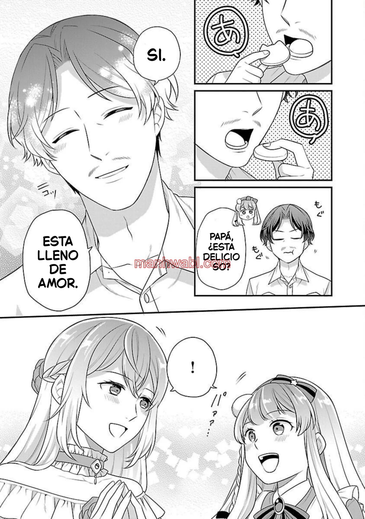 Reencarné como el padre de una joven malvada, así que adoro a mi esposa y a mi hija. - Capítulo 2_3 manhwa
