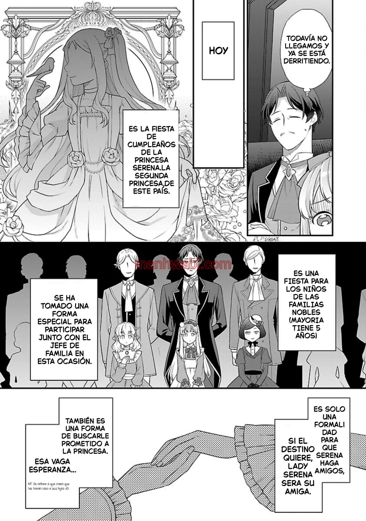 Reencarné como el padre de una joven malvada, así que adoro a mi esposa y a mi hija. - Capítulo 3 manhwa