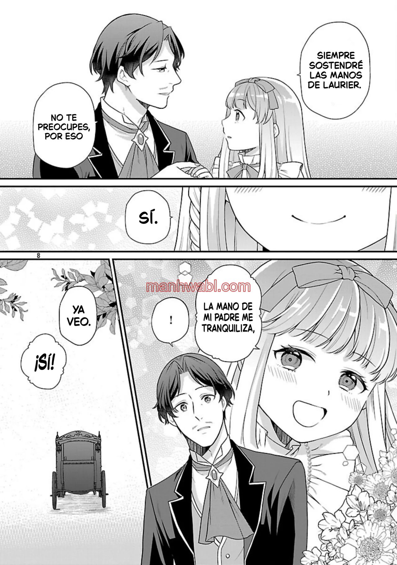 Reencarné como el padre de una joven malvada, así que adoro a mi esposa y a mi hija. - Capítulo 3 manhwa