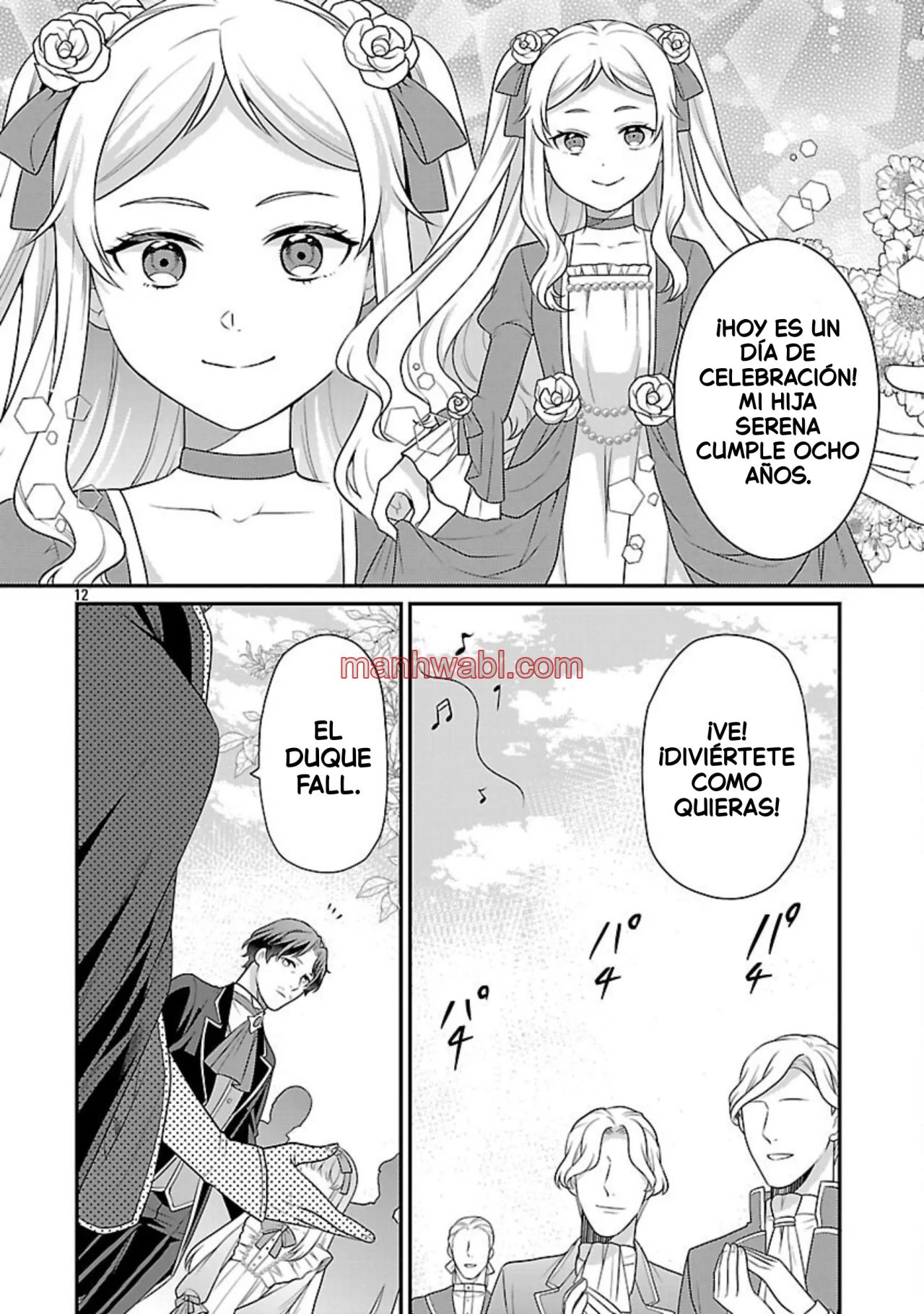 Reencarné como el padre de una joven malvada, así que adoro a mi esposa y a mi hija. - Capítulo 3_2 manhwa