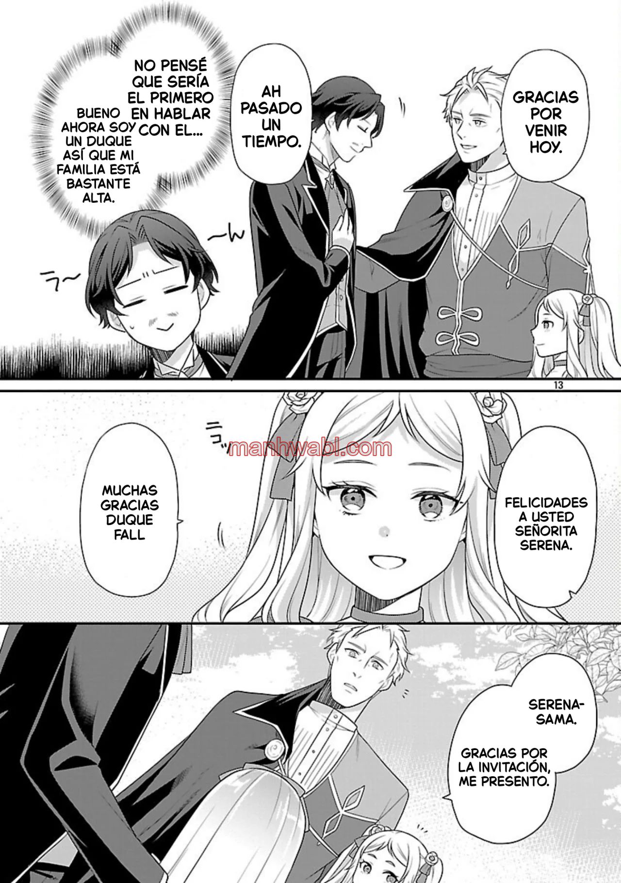 Reencarné como el padre de una joven malvada, así que adoro a mi esposa y a mi hija. - Capítulo 3_2 manhwa